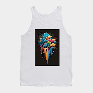 Dripping rainbows Tank Top